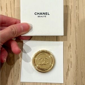 CHANEL Gold Phone Ring Holder/Stand NEW